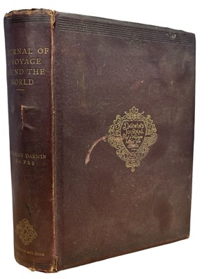 Lot 160 - CHARLES DARWIN: JOURNAL OF RESEARCHES INTO THE...
