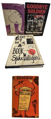 Lot 450 - SPIKE MILLIGAN: 4 Titles: A BOOK OF BITS OR A...