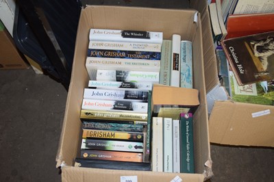 Lot 599 - ONE BOX OF PAPERBACK BOOKS