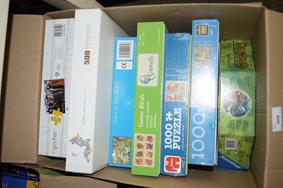 Lot 600 - ONE BOX JIGSAWS