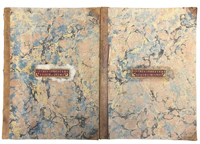 Lot 1282 - COCCHI'S OVERTURES FOR VIOLIN AND VIOLONCELLO,...