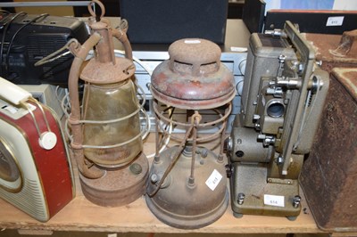 Lot 615 - TWO VINTAGE STORM LANTERNS