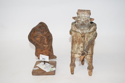 Lot 360 - A 19th Century West Country root carving...