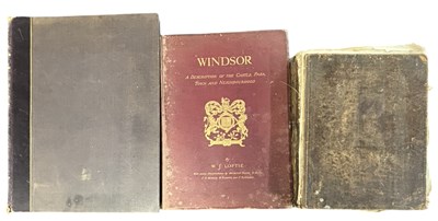Lot 812 - Three large format bindings. Magna Britannia,...