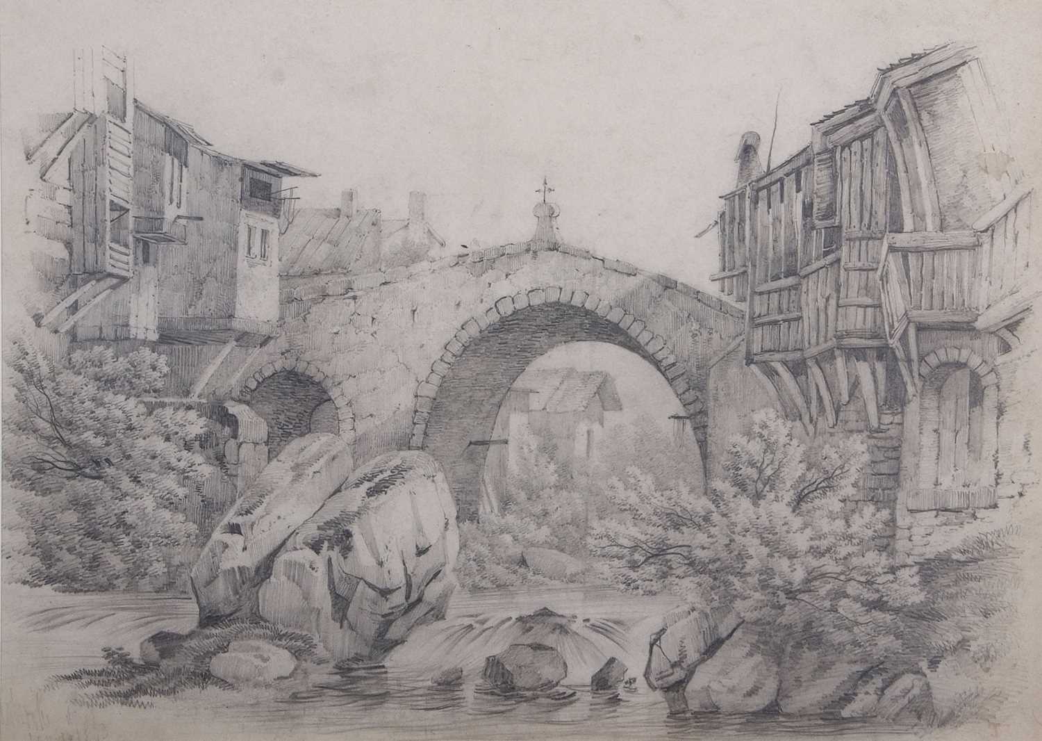 Lot 450 - British School, 19th century, study of a...