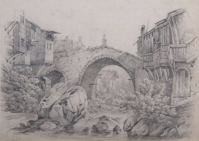 Lot 450 - British School, 19th century, study of a...
