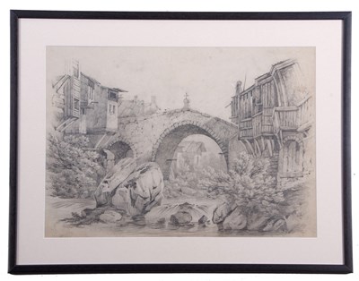 Lot 450 - British School, 19th century, study of a...