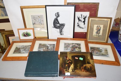 Lot 8 - A group of various prints to include maple...