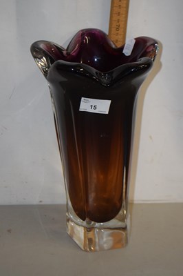 Lot 15 - A mid Century Art Glass vase