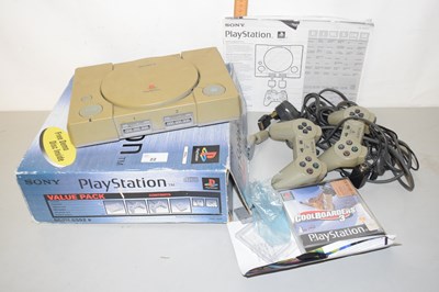 Lot 22 - A boxed Sony Playstation