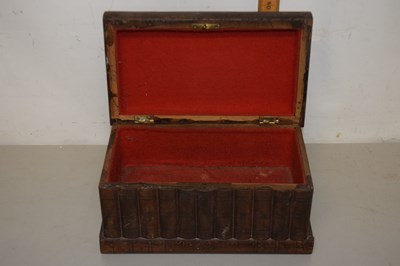 Lot 63 - A 19th Century continental novelty puzzle box...