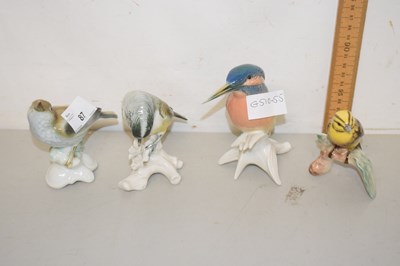 Lot 87 - Carl Ens - Two porcelain model birds together...