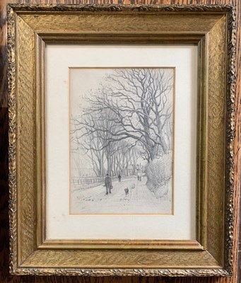 Lot 98 - Robert Bagge Scott (1849-1925), Study of a...