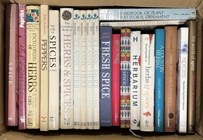 Lot 1069 - ONE BOX: CULINARY INTEREST - Herbs and Spices