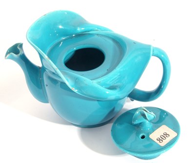 Lot 66 - Clement Massier Juan Golfe Art Nouveau tea pot,...