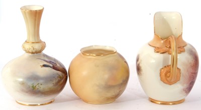 Lot 55 - Group of early 20th century Royal Worcester...