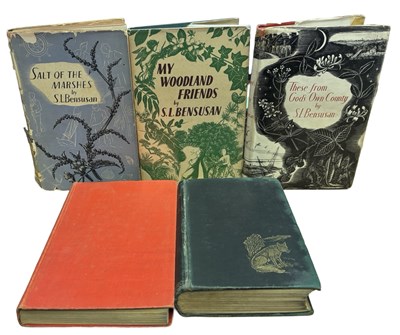 Lot 411 - S L BENSUSAN: 5 Titles: WILD-LIFE STORIES -...