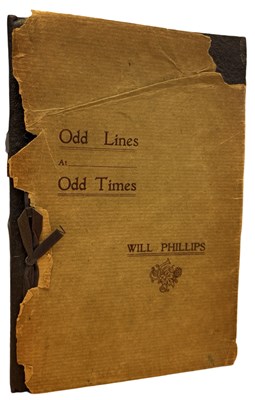 Lot 1092 - WILL PHILLIPS: ODD LINES AT ODD TIMES,...