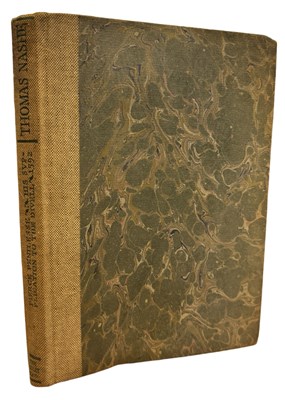 Lot 279 - G B HARRISON (Ed): THOMAS NASHE - PIERCE...