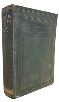 Lot 441 - GERALD GROGAN: A DROP IN INFINITY, London,...