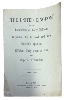 Lot 1136 - MILITARY PAMPHLET: FREDERICK THOMAS HAGGARD:...