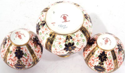 Lot 107 - Group of Royal Crown Derby wares including a...