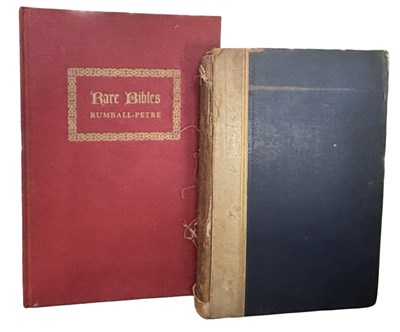 Lot 791 - BIBLE COLLECTING AND BIBLIOGRAPHY: 2 Titles:...