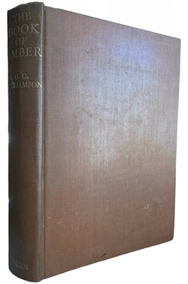 Lot 779 - GEORGE C WILLIAMSON: THE BOOK OF AMBER [with a...