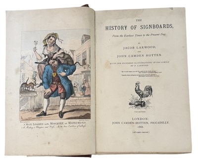 Lot 70 - JACOB LARWOOD AND JOHN CAMDEN HOTTEN: THE...