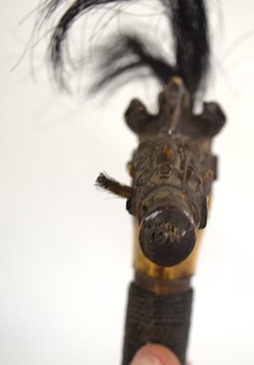 Lot 61 - Borneo: Dayak / head hunter Mandau or malat...