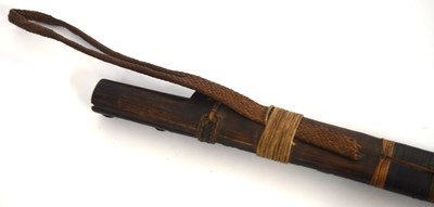 Lot 61 - Borneo: Dayak / head hunter Mandau or malat...