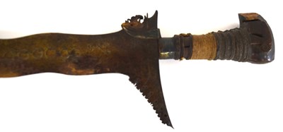 Lot 66 - Indonesaian, 19th century Kalis sword. With...