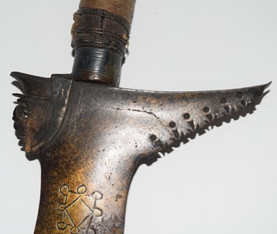 Lot 66 - Indonesaian, 19th century Kalis sword. With...