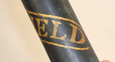 Lot 83 - 1830s William IV painted wooden police...