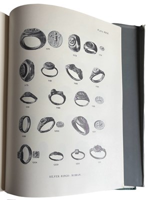 Lot 66 - F H MARSHALL: CATALOGUE OF THE FINGER RINGS...