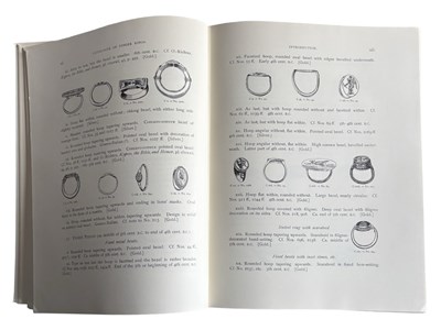 Lot 66 - F H MARSHALL: CATALOGUE OF THE FINGER RINGS...