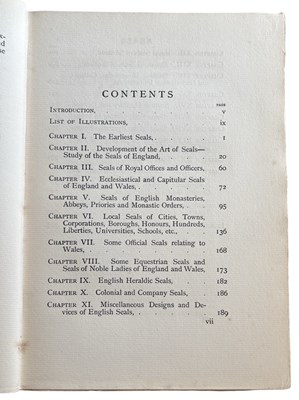 Lot 65 - WALTER DE GRAY BIRCH: SEALS, London, Methuen...