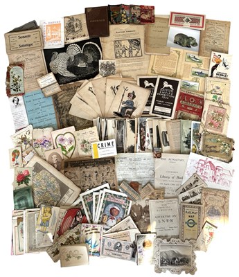 Lot 1279 - A large collection of various ephemera, to...