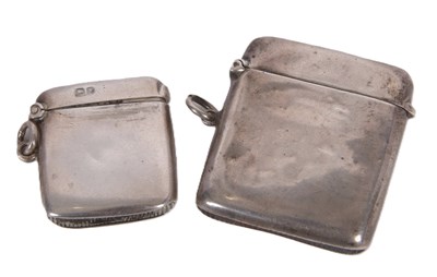 Lot 178 - Two silver vesta cases, one for Birmingham...