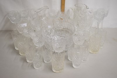 Lot 22 - A large quantity of Thomas Webb cut crystal...