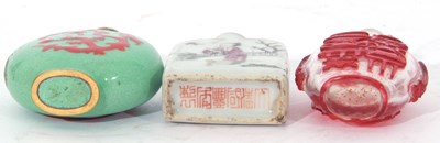 Lot 130 - Miscellaneous lot of Chinese scent bottles...