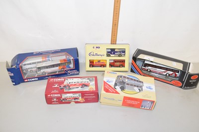 Lot 70 - Quantity of five boxed Corgi vehicles to...