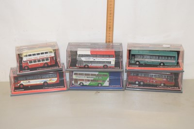 Lot 75 - Quantity of six Corgi original Omnibus Company...