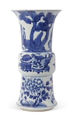 Lot 135 - Chinese porcelain vase of Yan Yan form, finely...
