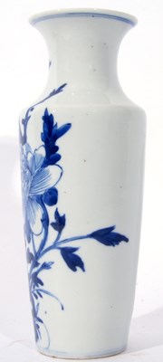 Lot 142 - Chinese porcelain vase of cylindrical form...