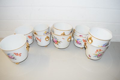 Lot 40 - COLLECTION OF MODERN CONTINENTAL FLORAL...