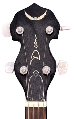 Lot 145 - A Dean 5-string banjo with Remo head