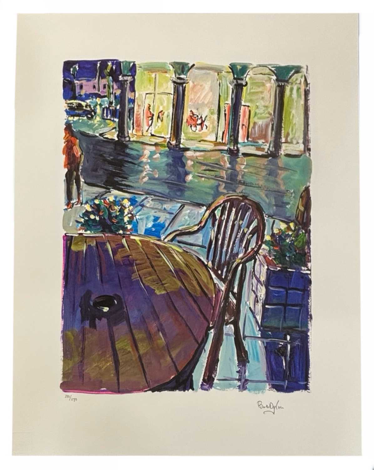Lot 124 - BOB DYLAN LIMITED EDITION PRINT [SIGNED] - THE...