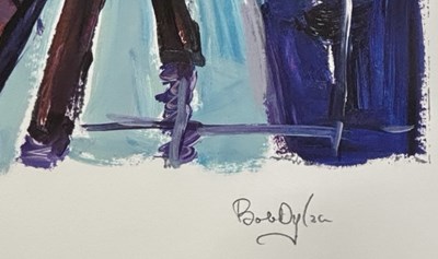 Lot 124 - BOB DYLAN LIMITED EDITION PRINT [SIGNED] - THE...