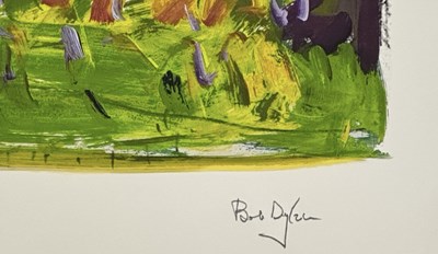 Lot 127 - BOB DYLAN LIMITED EDITION PRINT [SIGNED] - THE...